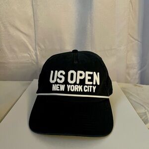 Vintage U.S. Open New York City Navy and White American Needle Hat